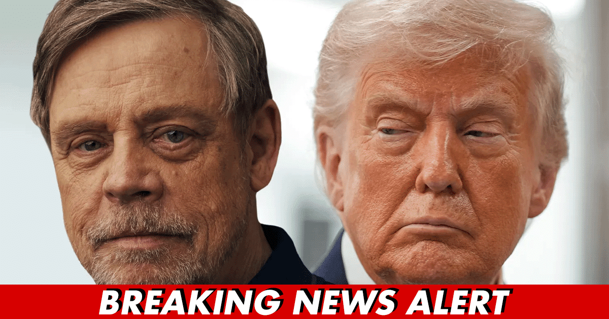 After White House Slams Mark Hamill’s Disgusting Post, Washed Up Actor Makes a Pitiful Move